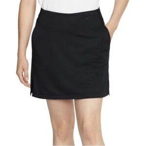 Nike Golf Skort Dri fit woman’s size 12 black skirt shorts